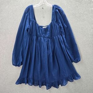 Abercrombie & Fitch Blue Mini Dress